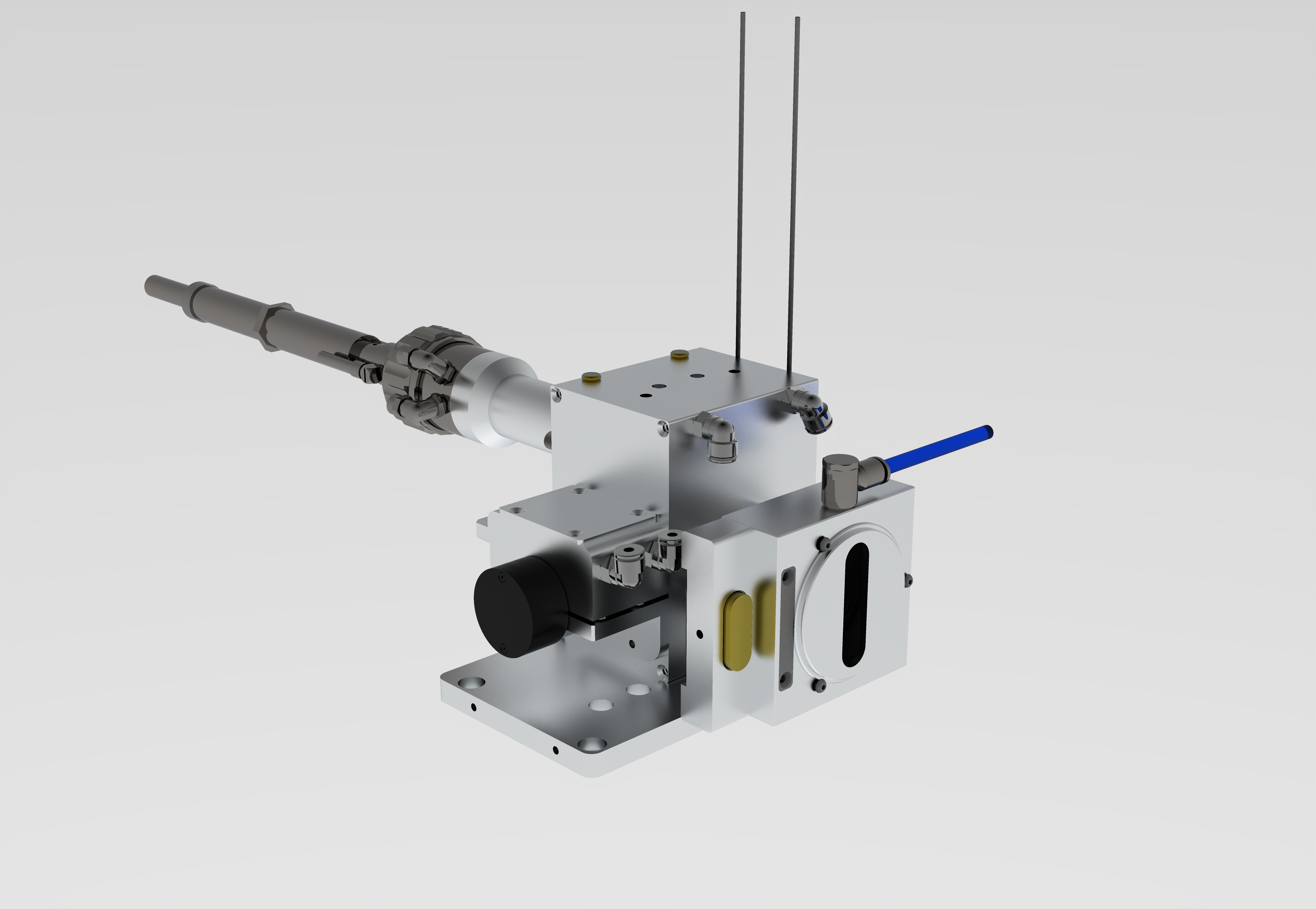 Automated 3000W continuous laser cleaning machine